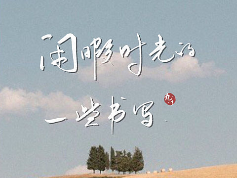 日日是好日 | 闲暇时光的一些书写