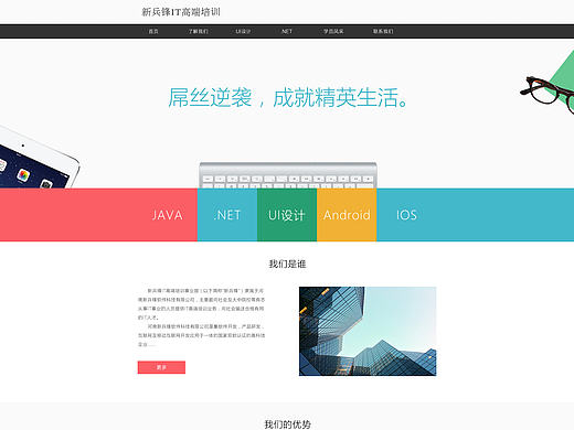 河南新兵锋IT培训网站