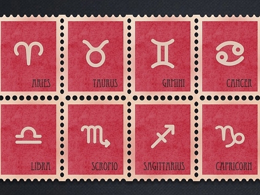 十二星座邮票