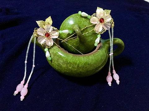近期花簪作品