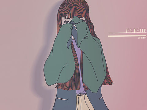 遮掩还是探视（个人主页-ZMzEzODEwMjQ=） - 儿童插画 - 站酷设计师Estelle斌哥原创素材 - 站酷ZCOOL