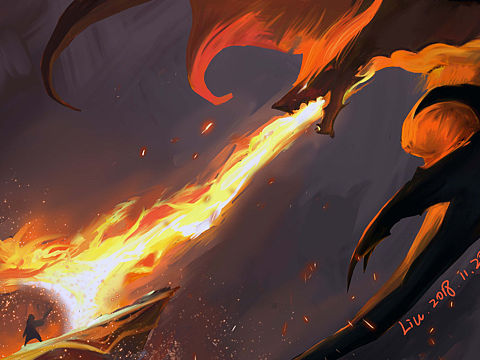 龙之怒（个人主页-ZMzE1NjE2NjA=） - 创作习作 - 站酷设计师不如茶酒伴原创素材 - 站酷ZCOOL