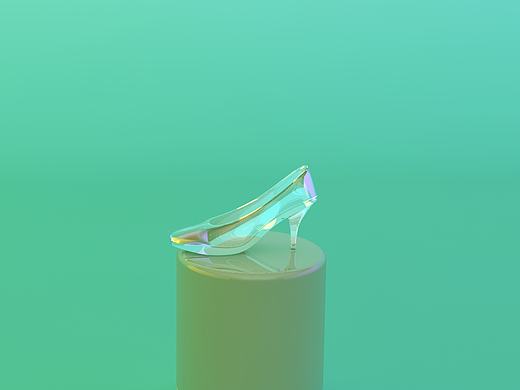 C4D高跟鞋