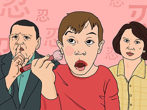 #人物插画联系#