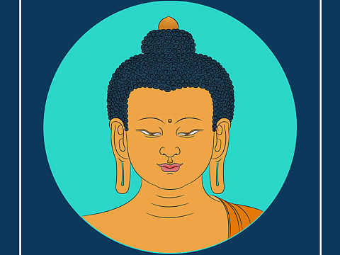 【佛陀】（个人主页-ZNDI5NzM5Mjg=） - IP形象 - 站酷设计师霍尔瓦登珍洛吾原创素材 - 站酷ZCOOL