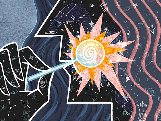 宇宙爆炸跳跳棒棒糖（个人主页-ZNDE2MTIxNjA=） - 创作习作 - 站酷设计师littlekoucy原创素材 - 站酷ZCOOL