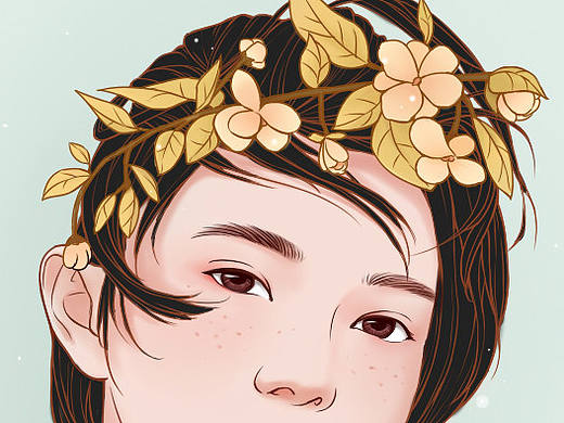 我听见雨滴落下的声音，一点一滴敲打我的心