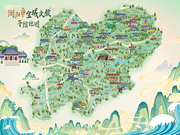手绘地图