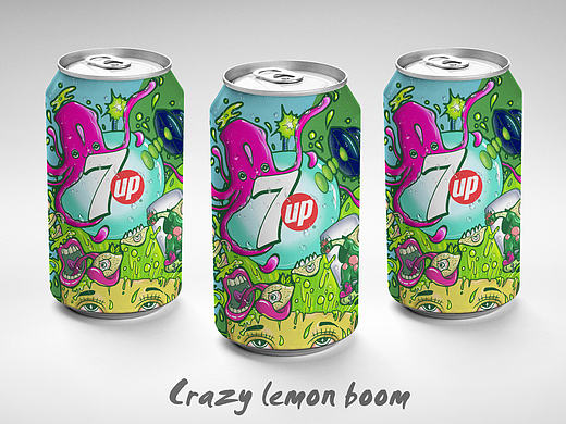 七喜柠檬炸弹boom