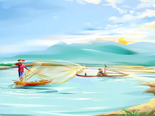 场景（个人主页-ZMTk1ODY1MDg=） - 商业插画 - 站酷设计师草木绘原创素材 - 站酷ZCOOL