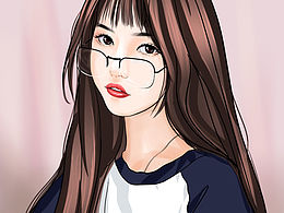 漫畫風(fēng)寫實(shí)頭像