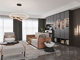 拥有一款带休闲吧台的组合书柜是什么体验？