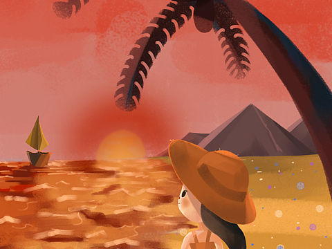 奇幻之旅（个人主页-ZNTQ2NDY4NDg=） - 儿童插画 - 站酷设计师绘画小天财原创素材 - 站酷ZCOOL