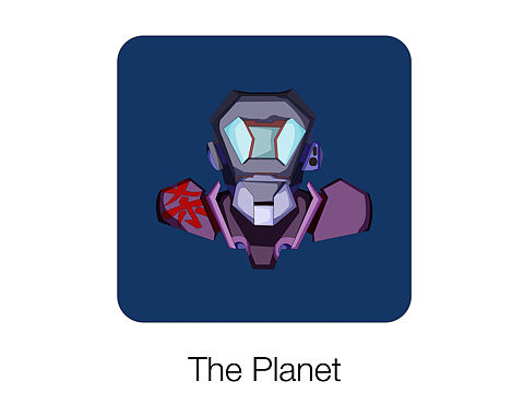 “The Planet”游戏界面设计