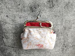 夏雪冬花Diy 手作口金包