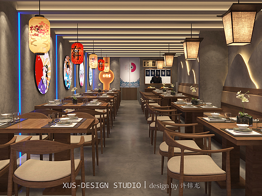 日料理店设计（原创设计分享）