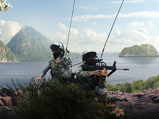 钓鱼岛之战part 2（个人主页-ZMTQ5MzQ5ODQ=） - 商业插画 - 站酷设计师kanestudio原创素材 - 站酷ZCOOL