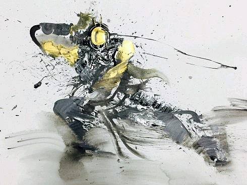 邓宇意象油画.净魂