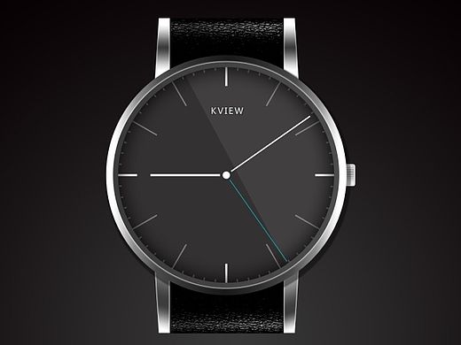 撸一发简约手表临摹