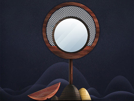 七夕情缘镜梳组合