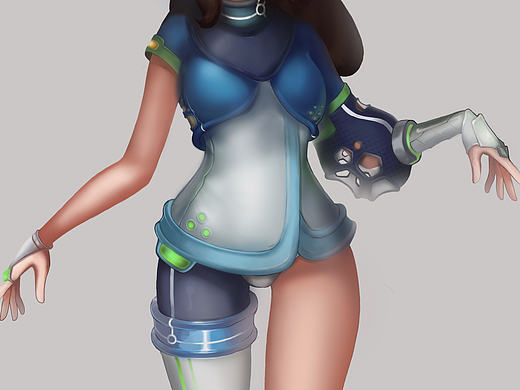 欧美风格原画