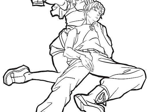 #速写60天挑战赛# DAY52 @速写班长