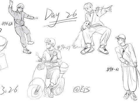 速寫60天挑戰(zhàn)賽（個人主頁-ZNTg4MTMyNjA=） - 其他 - 站酷設(shè)計師EISSS原創(chuàng)素材 - 站酷ZCOOL