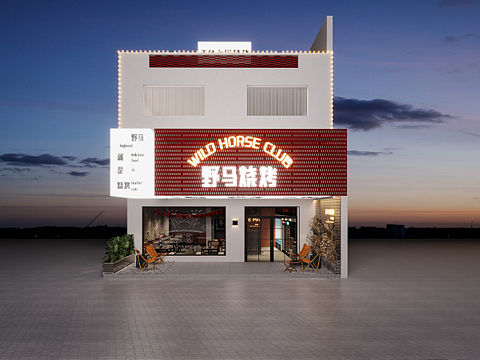 烧烤店门头