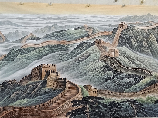 万里长城纯艺术-绘画336021年前画家宋连贵作品赏析纯艺术-绘画74011