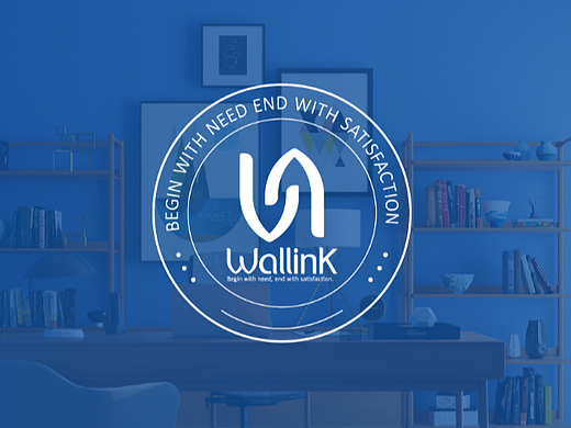 WALLINK英文LOGO设计