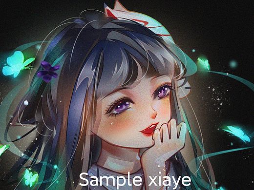 流螢冷蝶（個(gè)人主頁(yè)-ZNDY3MzQxMzI=） - 創(chuàng)作習(xí)作 - 站酷設(shè)計(jì)師夏曄原創(chuàng)素材 - 站酷ZCOOL