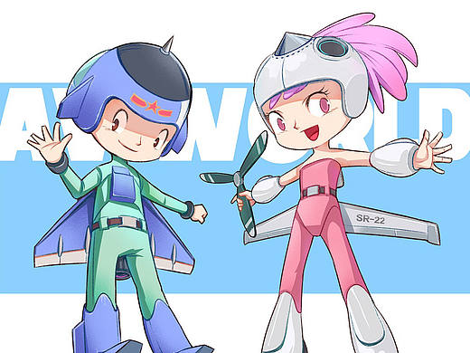 龙龙和小锐（个人主页-ZMTgzMDc5NDA=） - IP形象 - 站酷设计师lzh1122原创素材 - 站酷ZCOOL