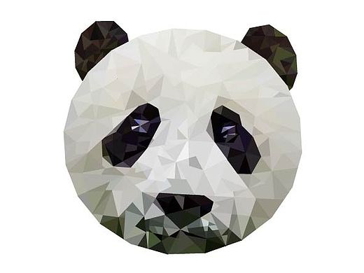 三角几何熊猫（个人主页-ZMTMzODE5Njg=） - 图案 - 站酷设计师阳光满袋原创素材 - 站酷ZCOOL