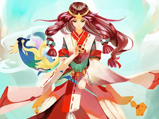 八百比基尼&閻摩&青行燈&妖刀姬（個(gè)人主頁(yè)-ZMjA5ODM0NjQ=） - 創(chuàng)作習(xí)作 - 站酷設(shè)計(jì)師緋石原創(chuàng)素材 - 站酷ZCOOL