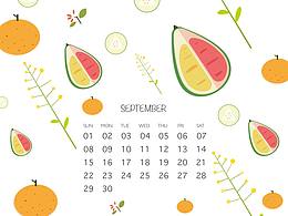 9月份日历