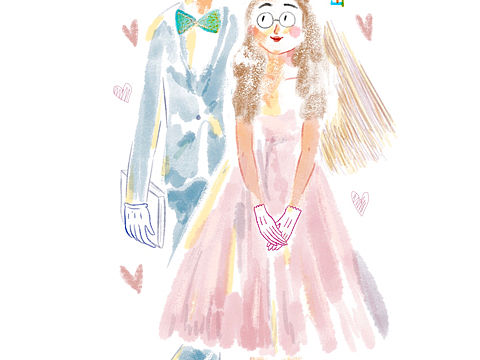 表姐的婚礼～（个人主页-ZMzE2NTE2MjQ=） - 新锐潮流插画 - 站酷设计师东莞台妹物语原创素材 - 站酷ZCOOL
