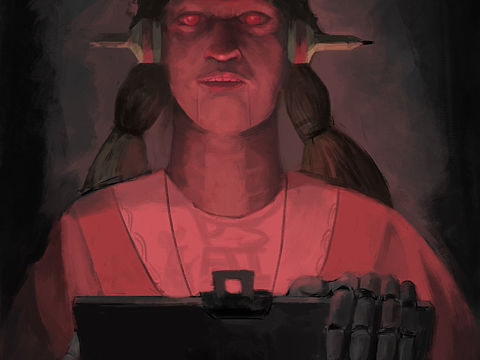 绘画机器人（个人主页-ZMzM0Mjk1MDg=） - 创作习作 - 站酷设计师AI扫地僧原创素材 - 站酷ZCOOL