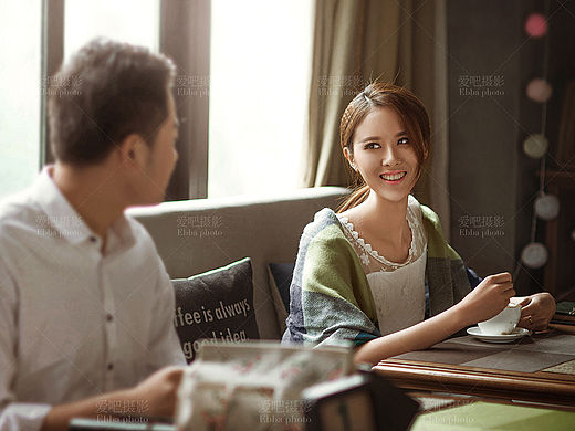 合肥婚纱照【爱吧摄影】12月 咖啡记忆