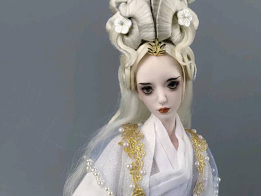 自制【陶瓷BJD】聊斋系列——白秋练