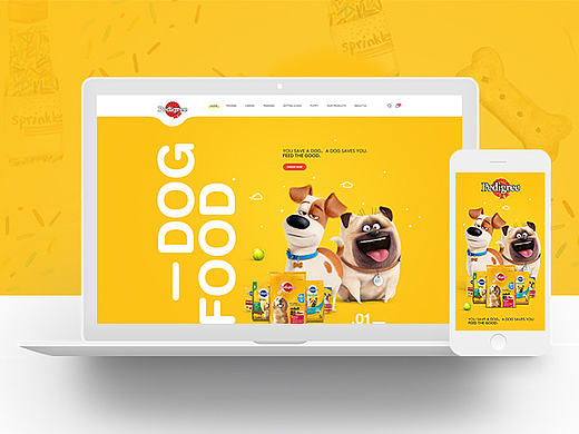 Pedigree Website Redesign