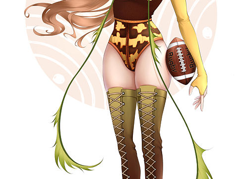 拟人绘画：甲虫变身橄榄球员🏈