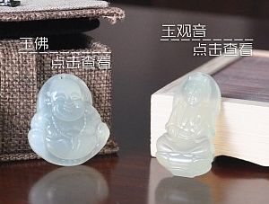 原创淘宝详情页设计 玉石项链模版+首屏其他详情