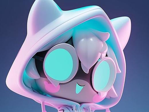 賽博朋克風(fēng)格女孩??（個人主頁-ZNjY0NDAwOTY=） - AI作品 - 站酷設(shè)計(jì)師九日先生wx原創(chuàng)素材 - 站酷ZCOOL