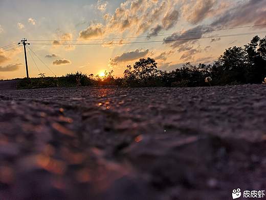日落西山漂亮