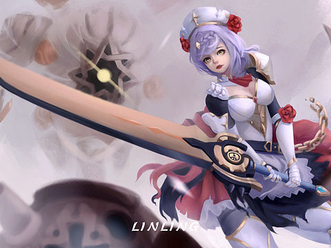 《原神》诺艾尔同人