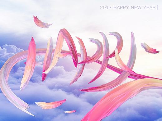 新年C4D字体设计（个人主页-ZMTk4NzMwMzY=） - 其他三维 - 站酷设计师mengliuflying原创素材 - 站酷ZCOOL