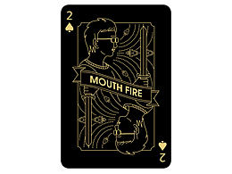 扑克头像--嘴炮MOUTH FIRE