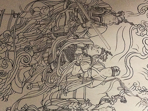 白描  八十七神仙卷