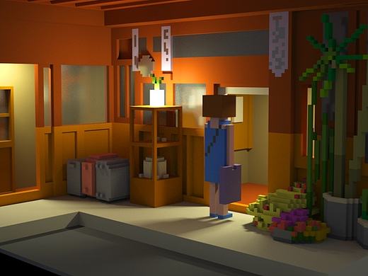 MagicaVoxel制作的像素圖（個(gè)人主頁-ZMTk3NzQzMzY=） - 其他三維 - 站酷設(shè)計(jì)師陶人kidd原創(chuàng)素材 - 站酷ZCOOL