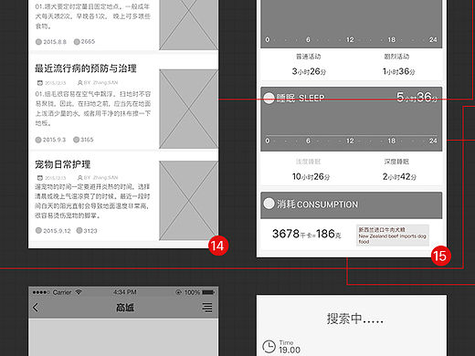 《宠爱》低保真原型设计稿